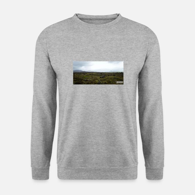 Mossland - Unisex Pullover - Weißgrau meliert