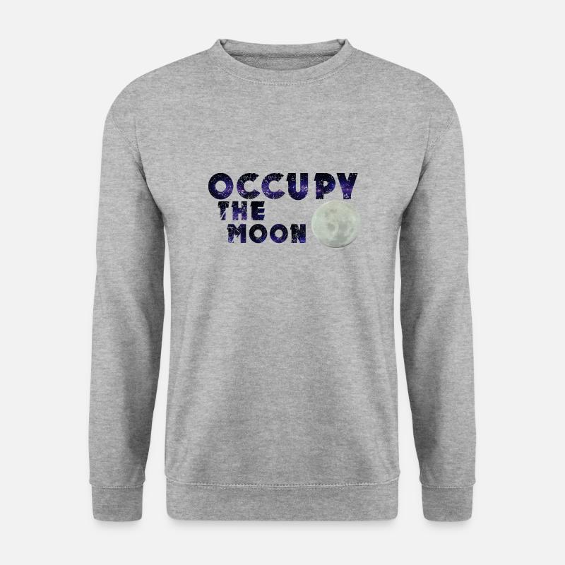 Occupy The Moon - Unisex Sweatshirt - salt & pepper