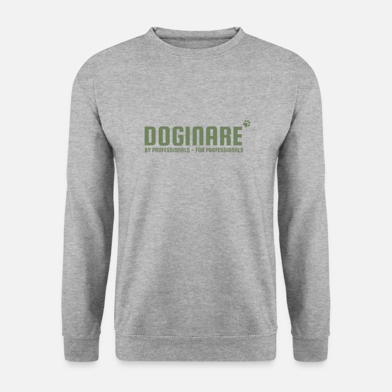 Doginare Style - Unisex Pullover - Weißgrau meliert