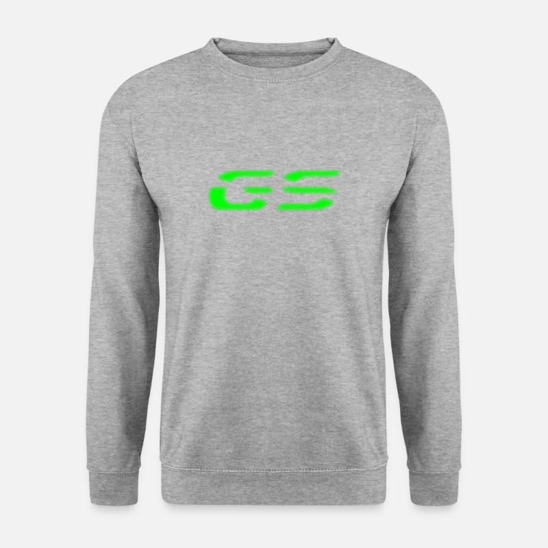 GS - Unisex Pullover - Weißgrau meliert