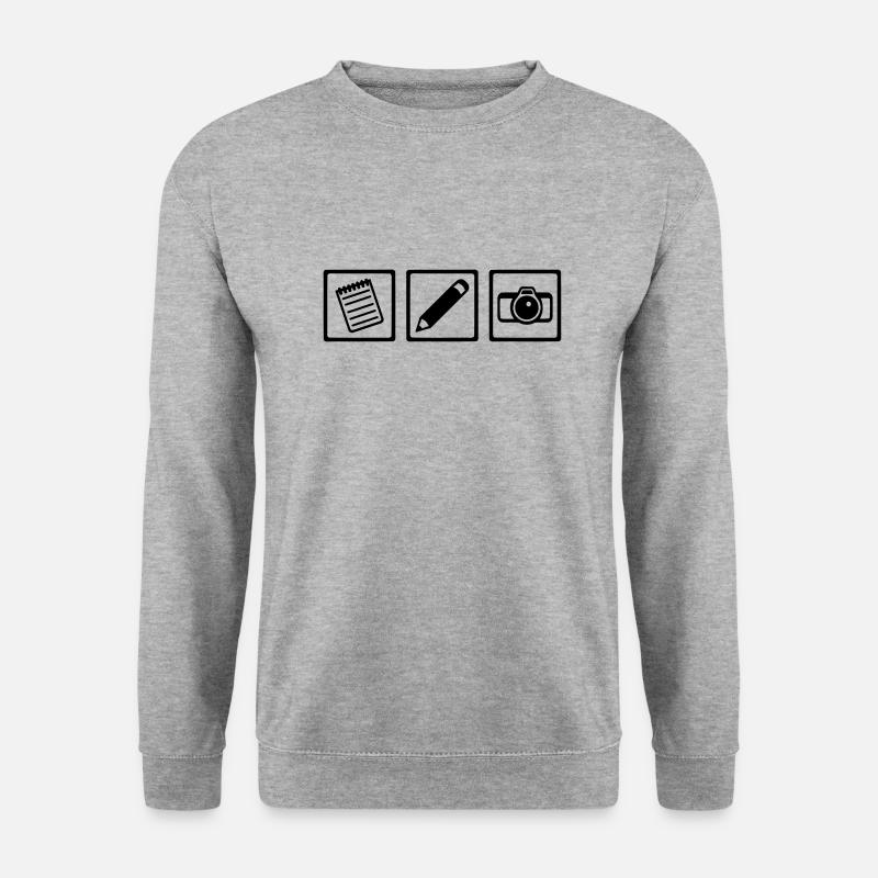 Journalist - Unisex Sweatshirt - salt & pepper