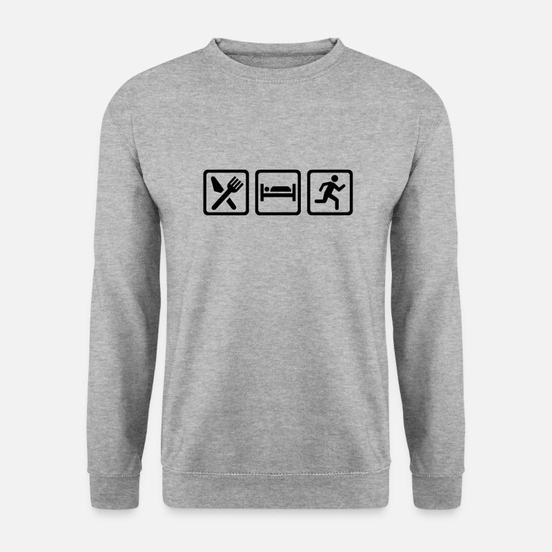 Running - Unisex Sweatshirt - salt & pepper