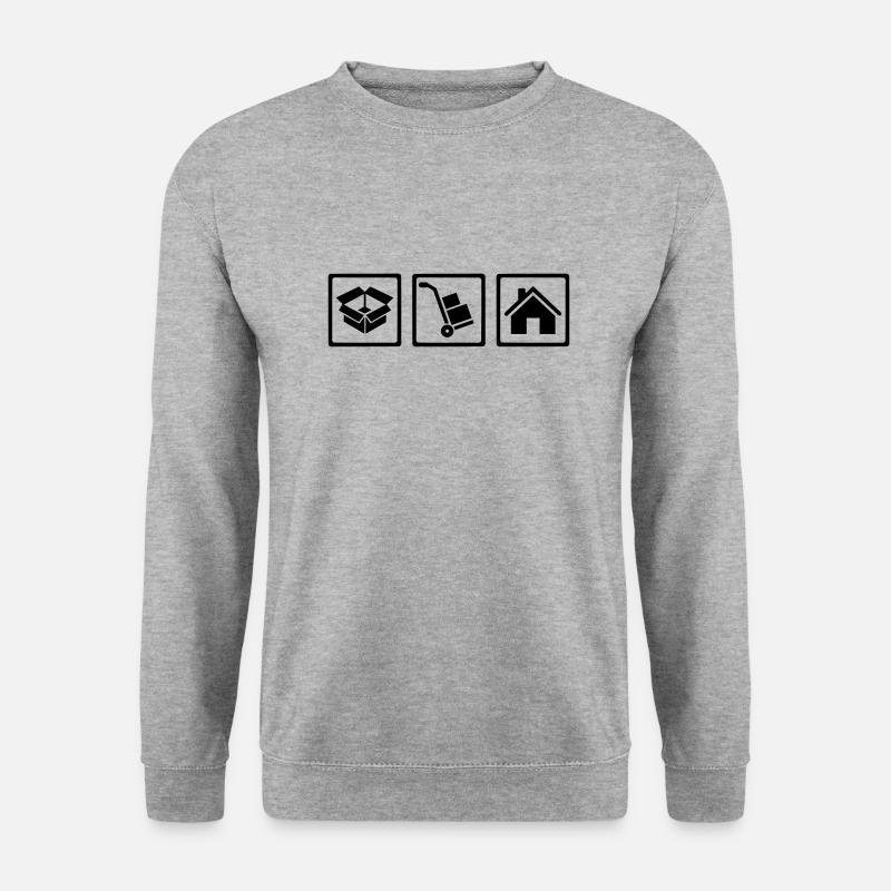 Relocation - Unisex Sweatshirt - salt & pepper