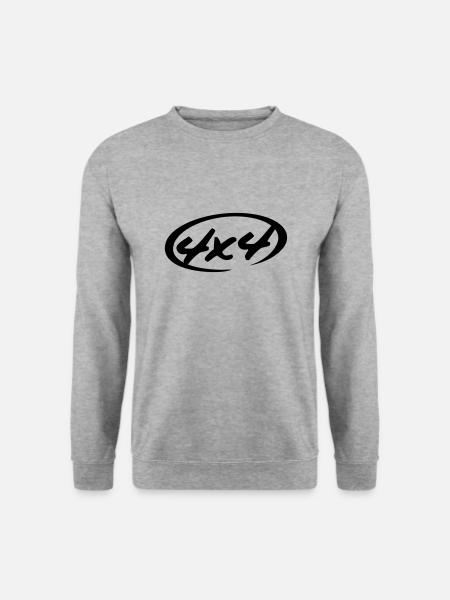 4 x 4 (D00119) - Unisex Sweatshirt - salt & pepper