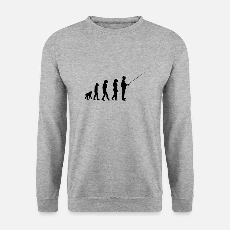 fishing developments - Unisex Sweatshirt - salt & pepper