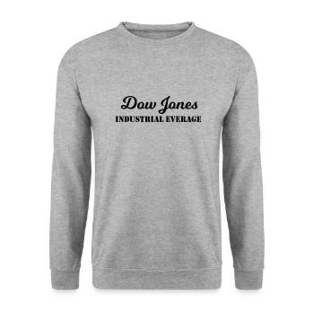 Bitcoin Trading Crypto Stocks - Sweat-shirt Unisexe - gris chiné - Devant - Alina (178cm) & Michal (187cm)