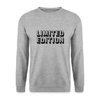 Limited Edition - Unisex Sweatshirt - salt & pepper - Front - Alina (178cm) & Michal (187cm)
