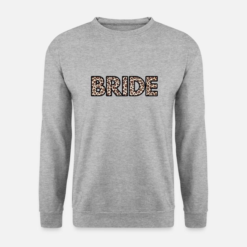 Leopard strap - Unisex Sweatshirt - salt & pepper