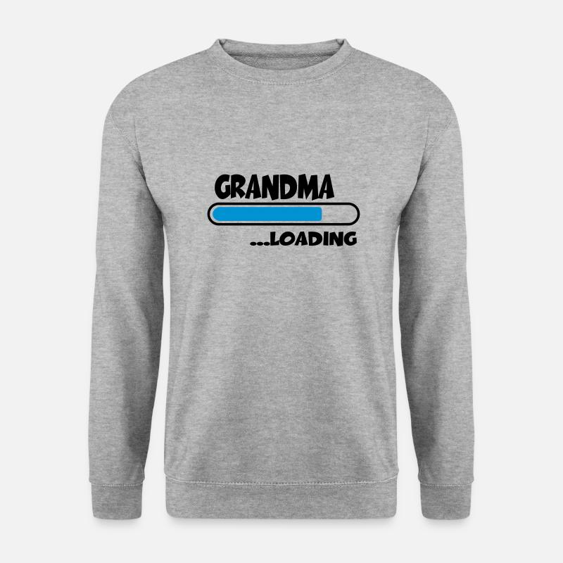 Grandma loading - Unisex Sweatshirt - salt & pepper
