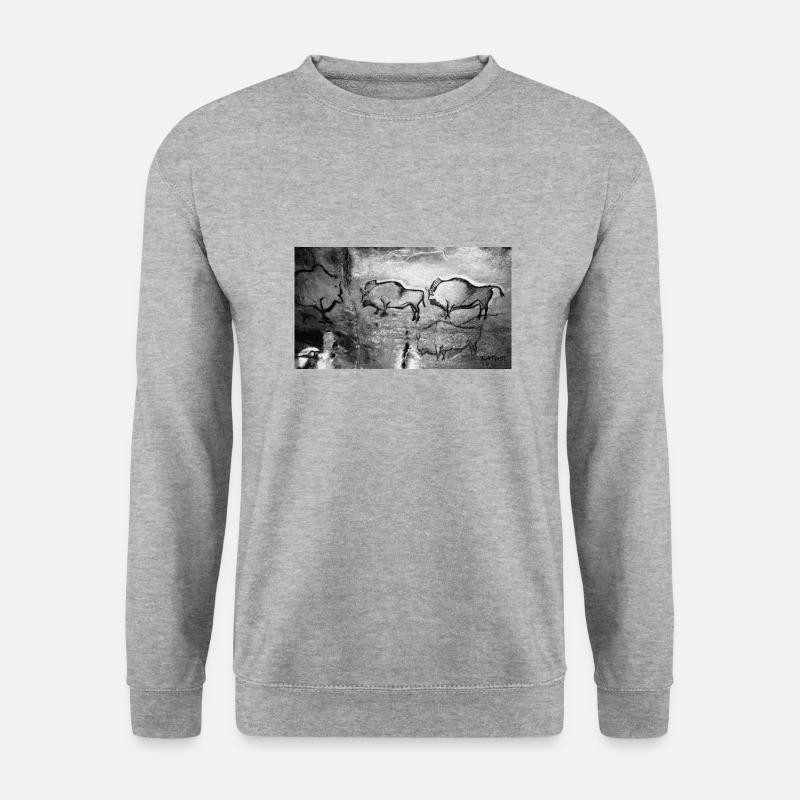 ALTAMIRA (Spanien) - Unisex Pullover - Weißgrau meliert