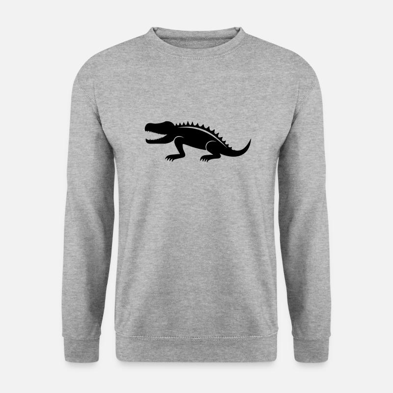 crocodile - Unisex Sweatshirt - salt & pepper