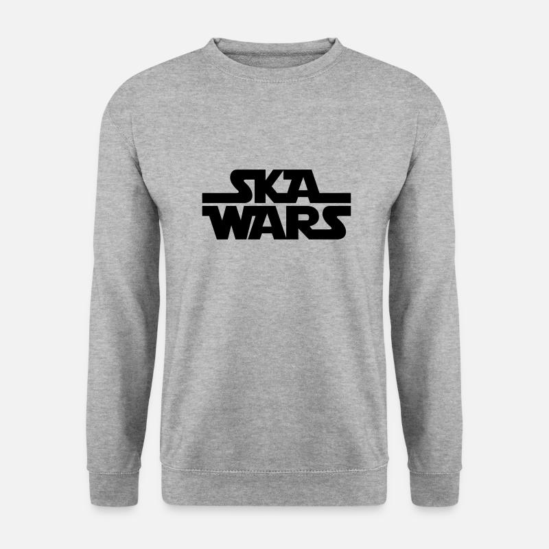 Ska Wars - Unisex Pullover - Weißgrau meliert