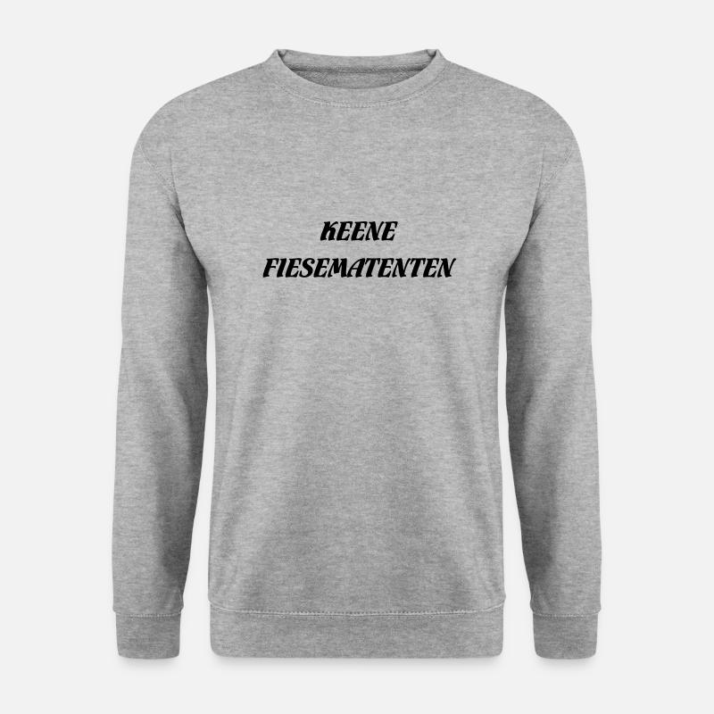 KEENE FIESEMATENTEN - Unisex Pullover - Weißgrau meliert