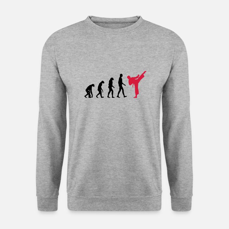 Karate - Evolution - Unisex Sweatshirt - salt & pepper