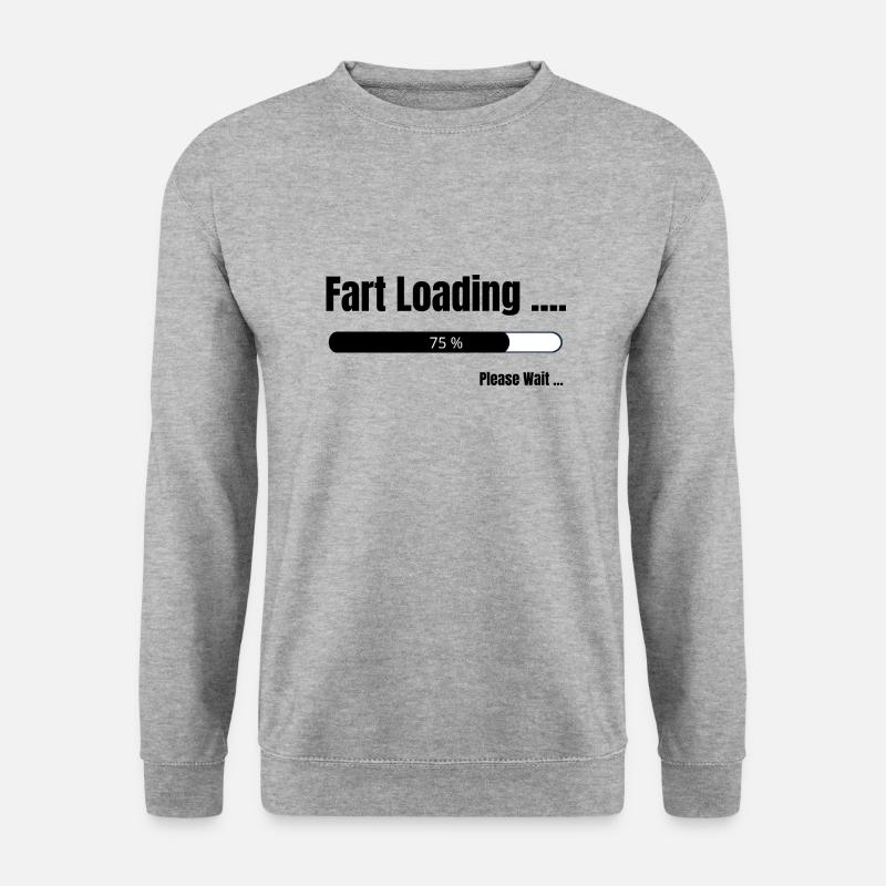 Fart Loading - Unisex Sweatshirt - salt & pepper