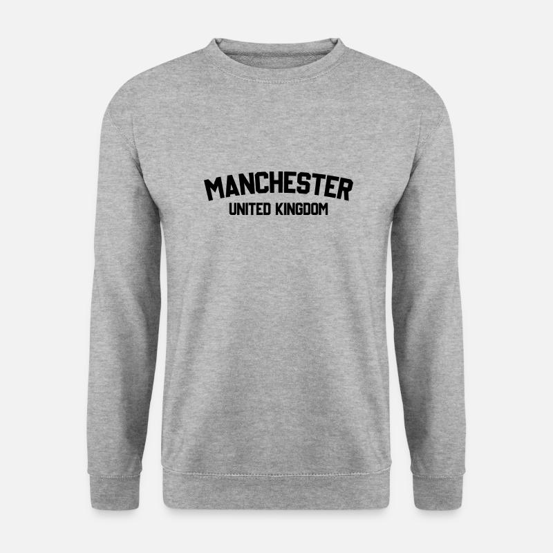 Cord - Unisex Pullover - Weißgrau meliert