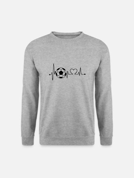 Ballsport - Unisex Pullover - Weißgrau meliert