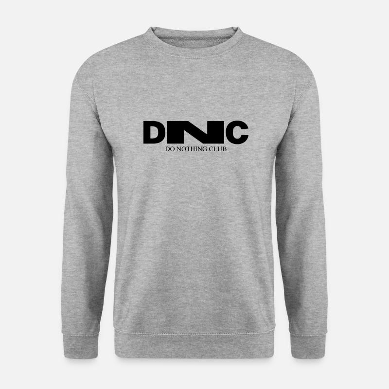 DNC - Unisex Pullover - Weißgrau meliert