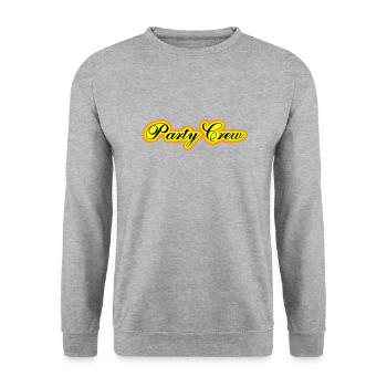 Équipe de fête - Sweat-shirt Unisexe - gris chiné - Devant - Alina (178cm) & Michal (187cm)