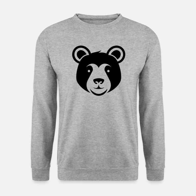 Ours - Sweat-shirt Unisexe - gris chiné