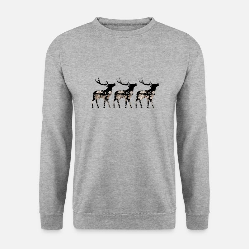 Deer - Unisex Sweatshirt - salt & pepper