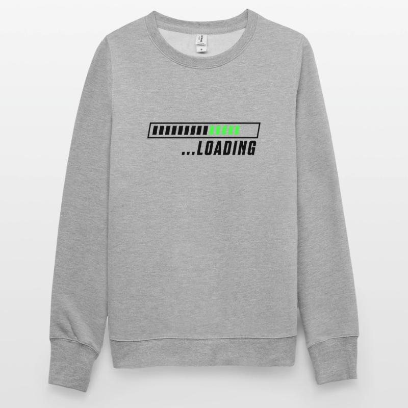 Loading loading bar Unisex Sweatshirt