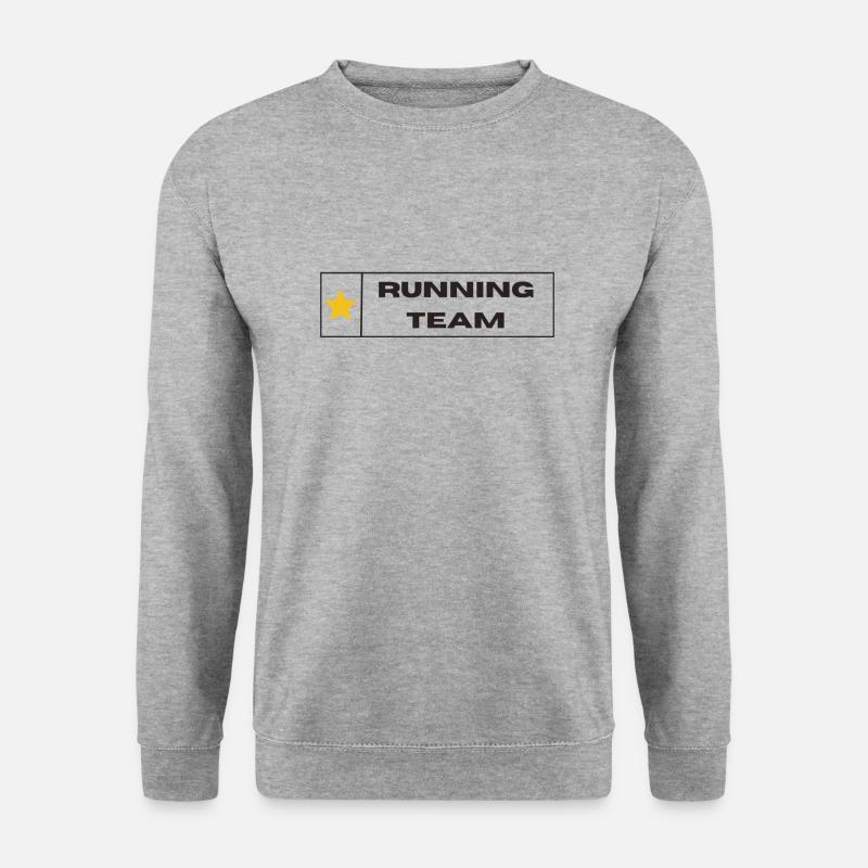 Running Team - Unisex Sweatshirt - salt & pepper