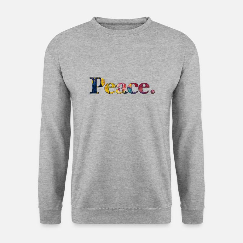 Frieden Peace - Unisex Sweatshirt - salt & pepper