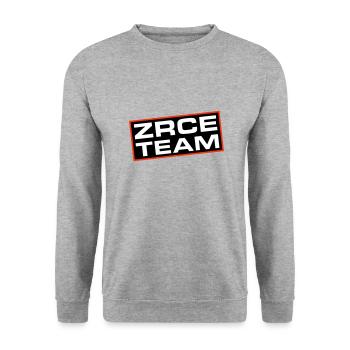 Zrce Team - Unisex Sweatshirt - salt & pepper - Front - Alina (178cm) & Michal (187cm)