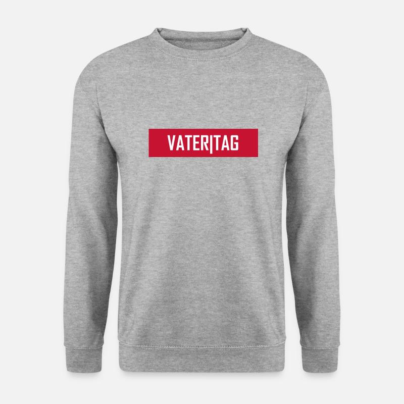 Vatertag - Unisex Pullover - Weißgrau meliert