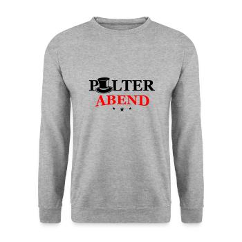 Bachelor Party Wedding Bachelor - Unisex Sweatshirt - salt & pepper - Front - Alina (178cm) & Michal (187cm)