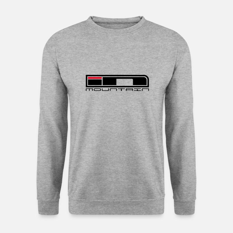IN Berg 4 - Unisex Pullover - Weißgrau meliert