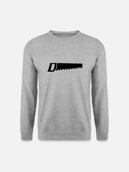 saege - Unisex Pullover - Weißgrau meliert
