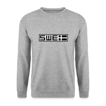 Tactique suédoise - Sweat-shirt Unisexe - gris chiné - Devant - Alina (178cm) & Michal (187cm)