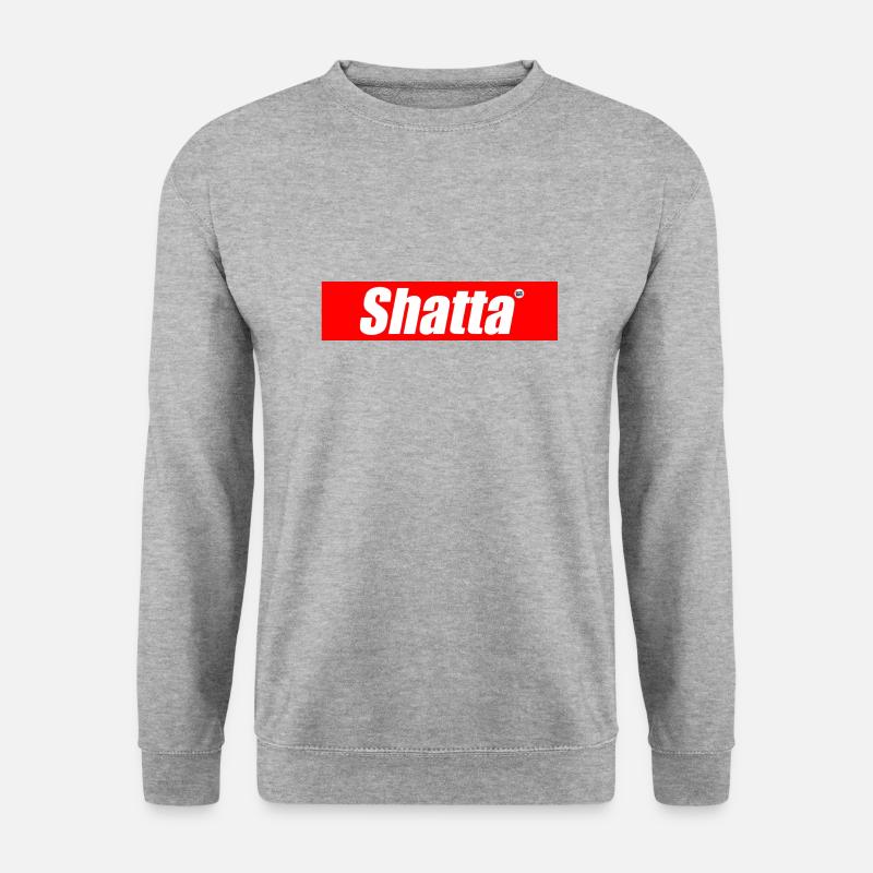 Shatta - Kreyol Sat - Unisex Pullover - Weißgrau meliert