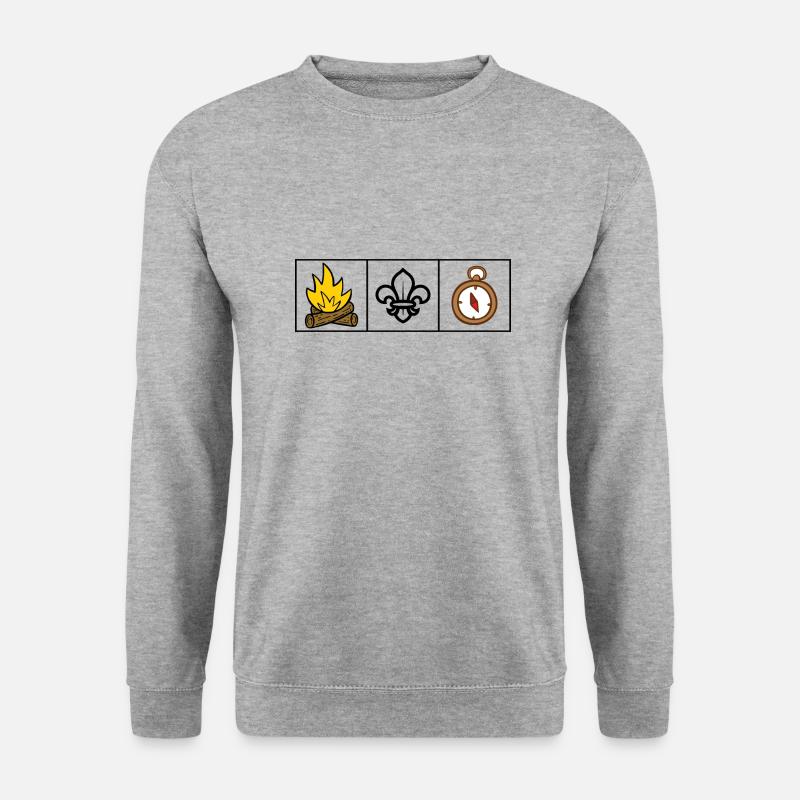 Scout / Scouting - Unisex Sweatshirt - salt & pepper