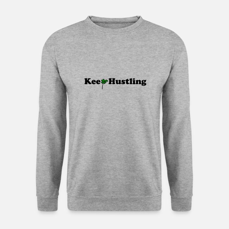 Keep Hustling - Unisex Sweatshirt - salt & pepper