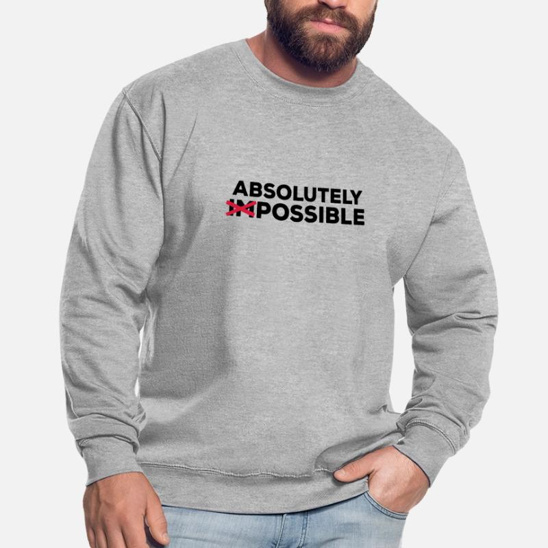 absolutely possible possible sortie solution Optimist Sweat-shirt Unisexe