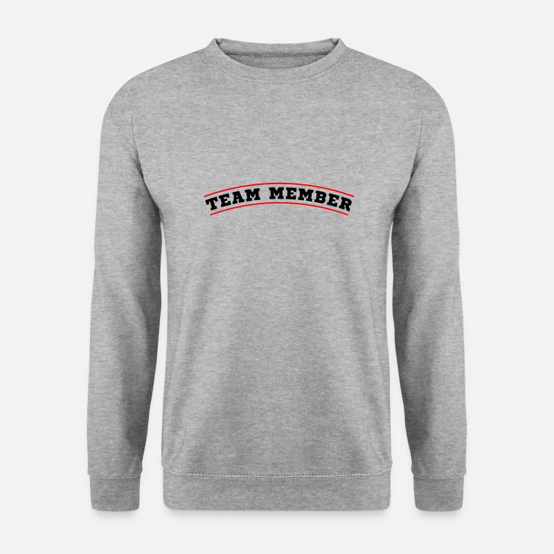 Team Member Design 2 - Unisex Sweatshirt - salt & pepper