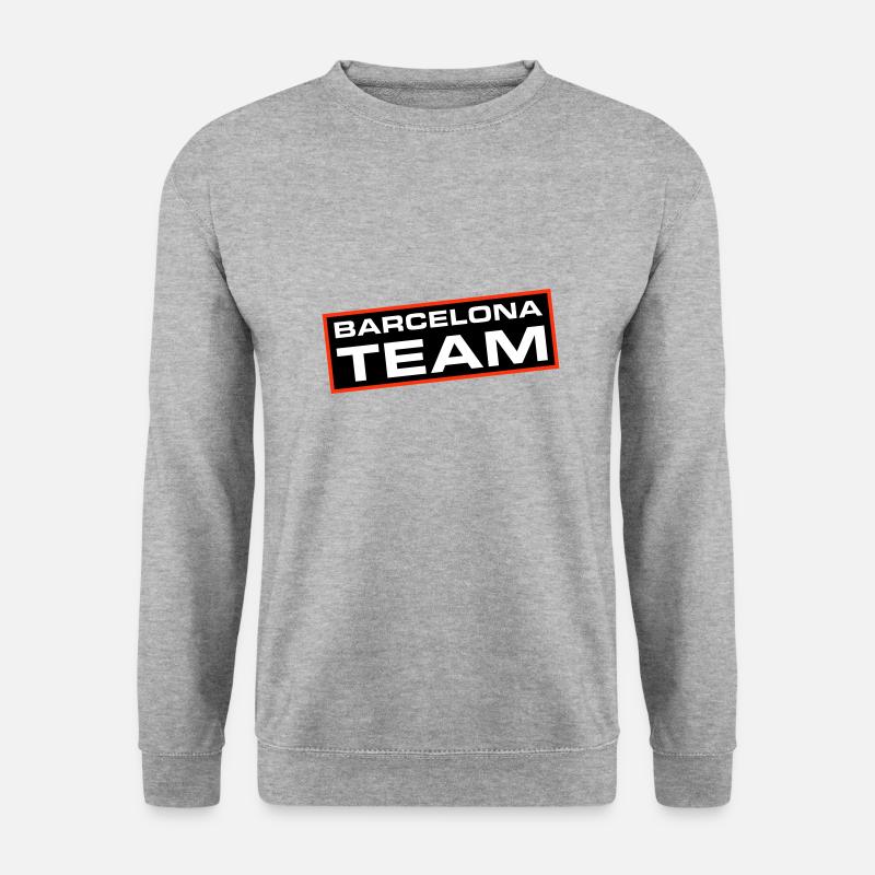 Barcelona Team - Unisex Sweatshirt - salt & pepper