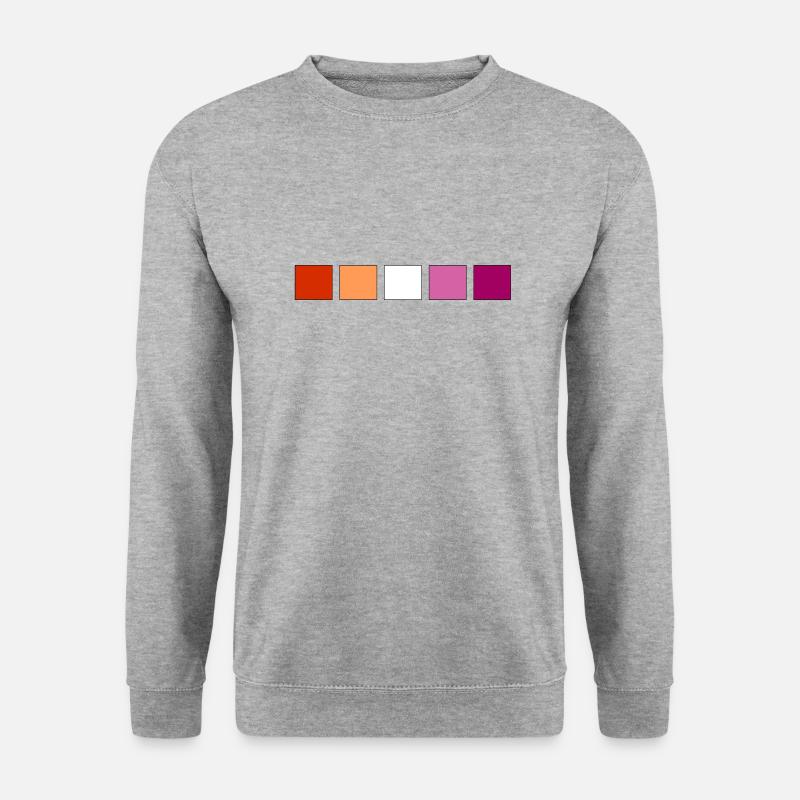 Subtle Lesbian Pride - Unisex Sweatshirt - salt & pepper