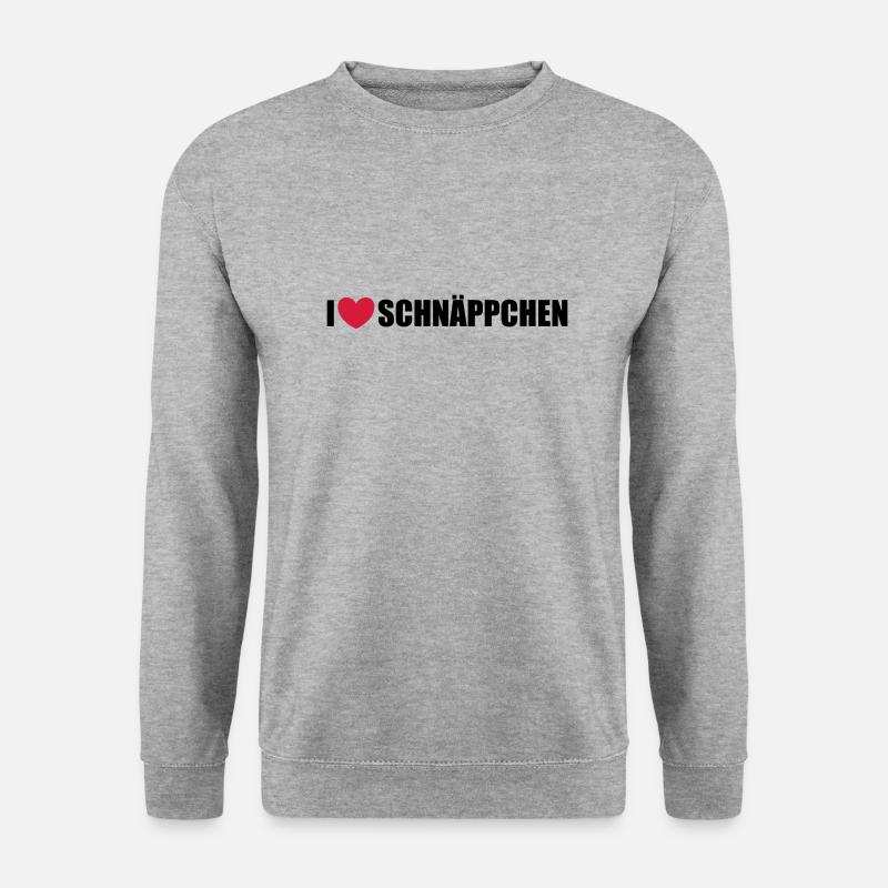 Schnäppchen - Unisex Pullover - Weißgrau meliert