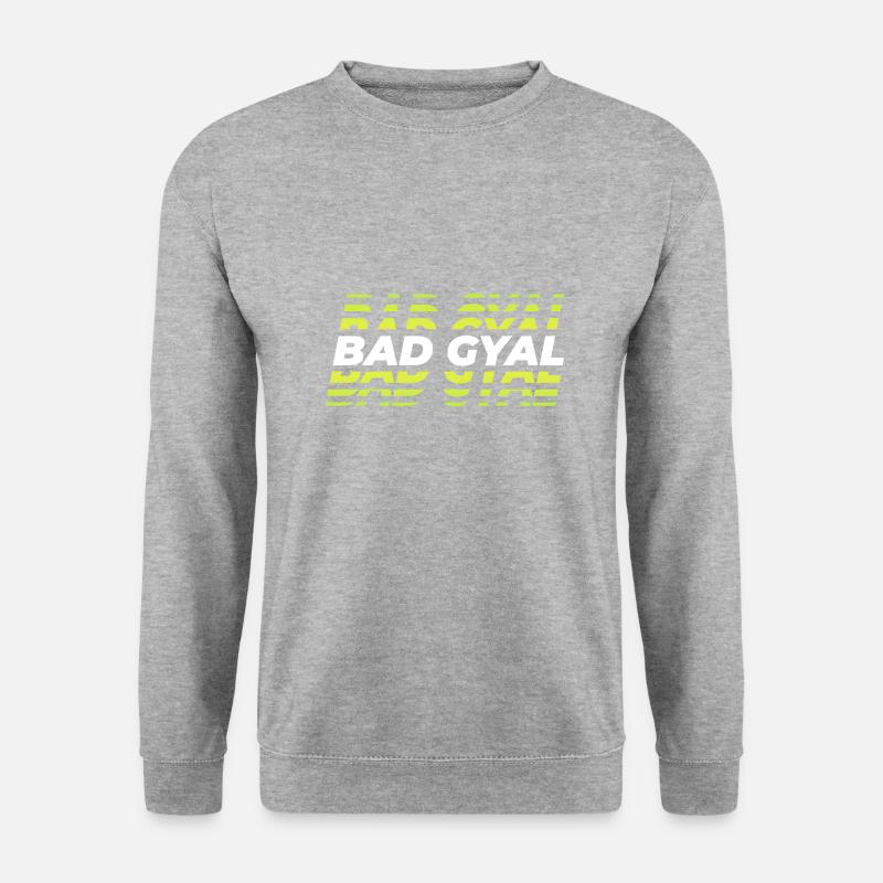 Schlechtes Gyal - Unisex Pullover - Weißgrau meliert
