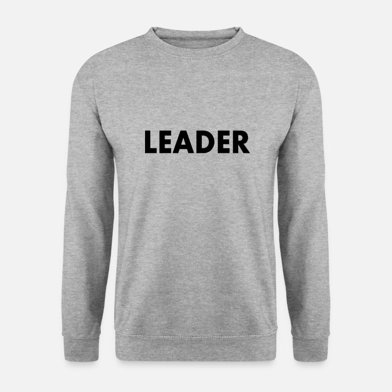 Leader - Unisex Sweatshirt - salt & pepper