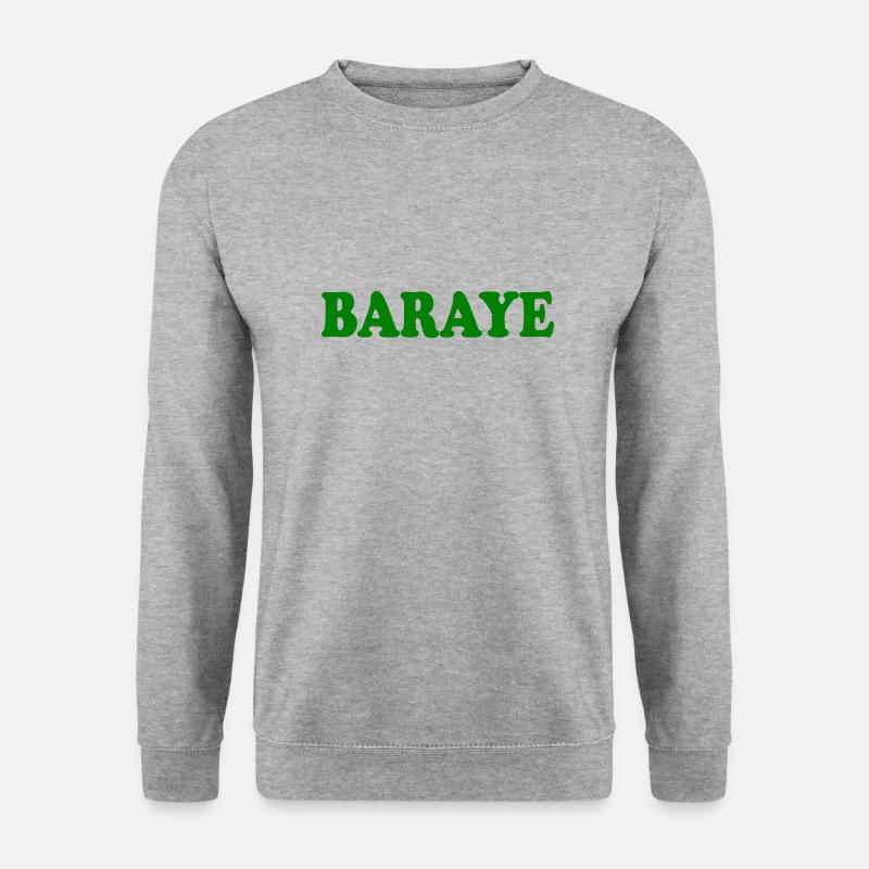 Baraye - Unisex Pullover - Weißgrau meliert