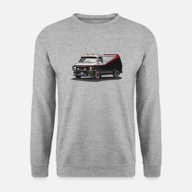 A Team Van - Unisex Sweatshirt - salt & pepper