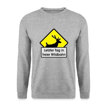 Baccalauréat - Sweat-shirt Unisexe - gris chiné - Devant - Alina (178cm) & Michal (187cm)
