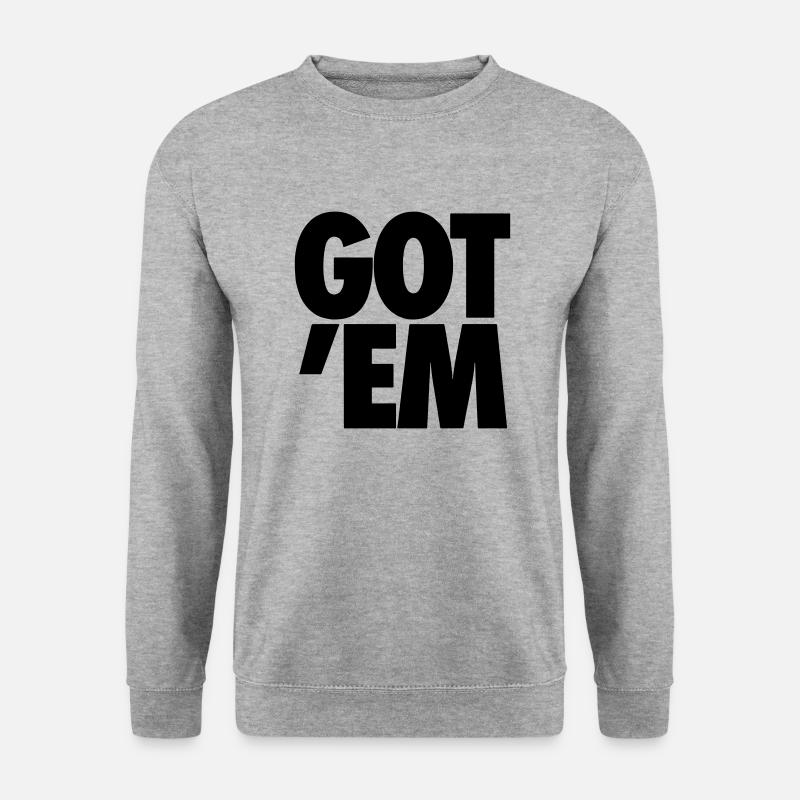 Got em sneaker - Unisex Sweatshirt - salt & pepper