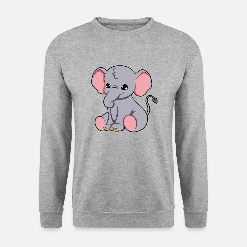 elephant - Unisex Sweatshirt - salt & pepper
