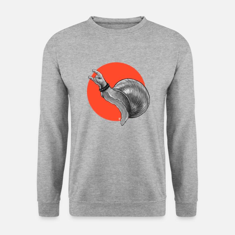 Metal Slug - Unisex Pullover - Weißgrau meliert